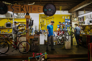 service section of Shenandoah Bicycle