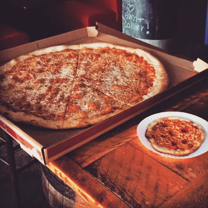 Large cheese pizza