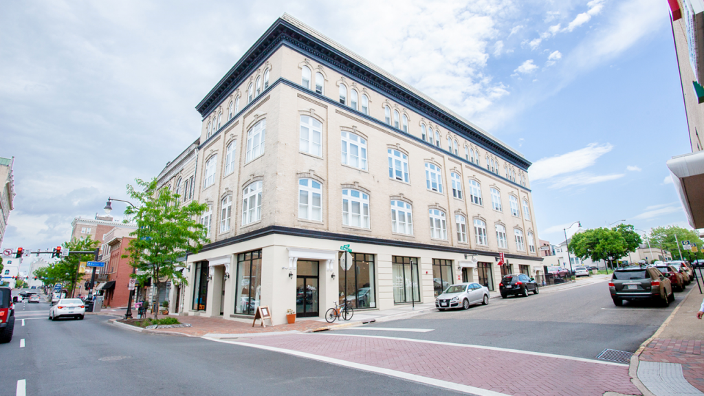 Historic architectural apartment complex