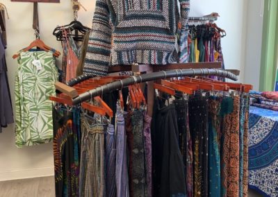 Colorful fair trade clothing