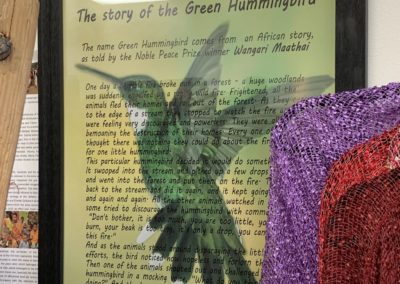 Green Hummingbird African Story clothing store