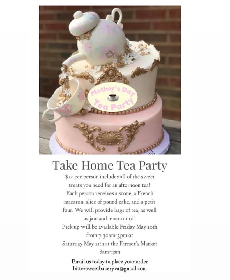 Tea party invitation downtown Harrisonburg