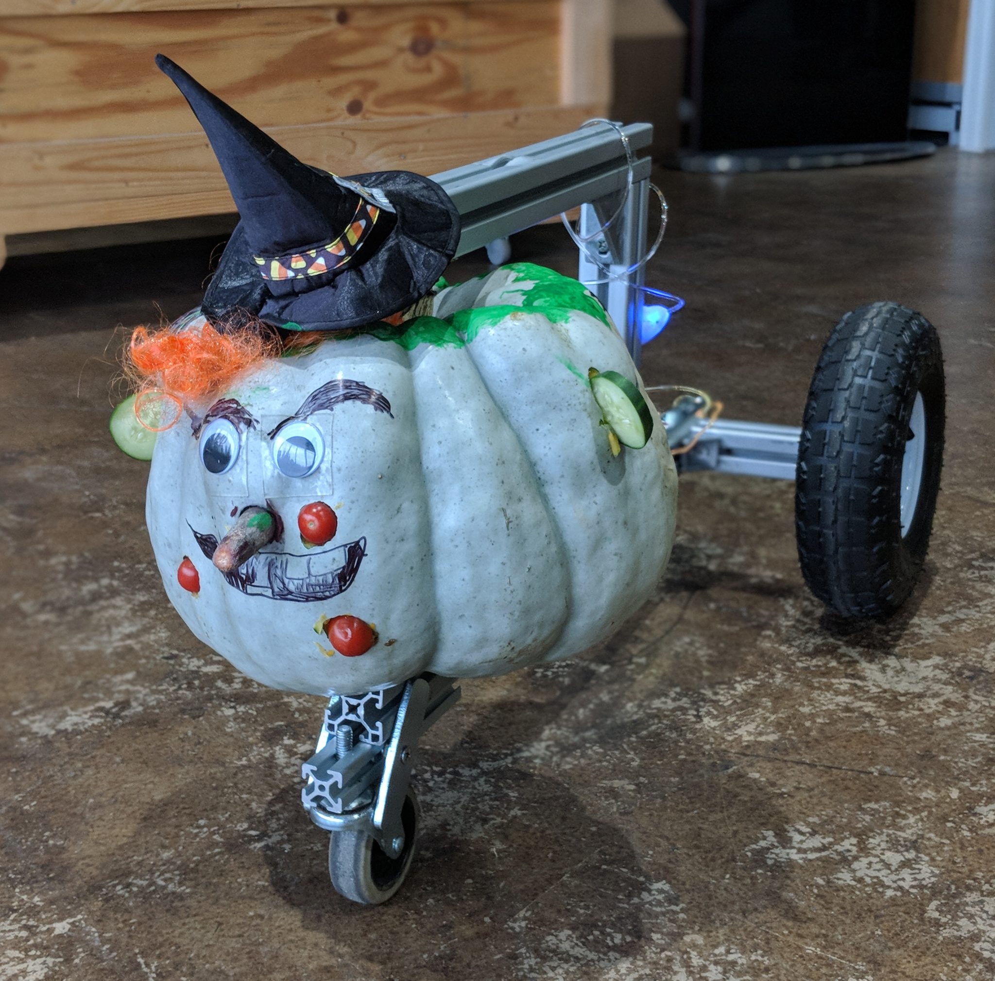 Pumpkin derby halloween event in Downtown Harrisonburg