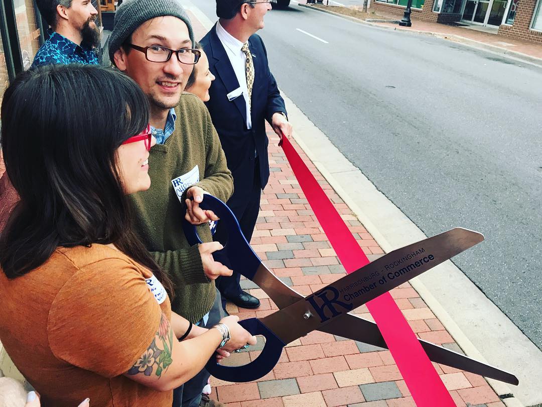 Ribbon cutting at Agora Downtown Market