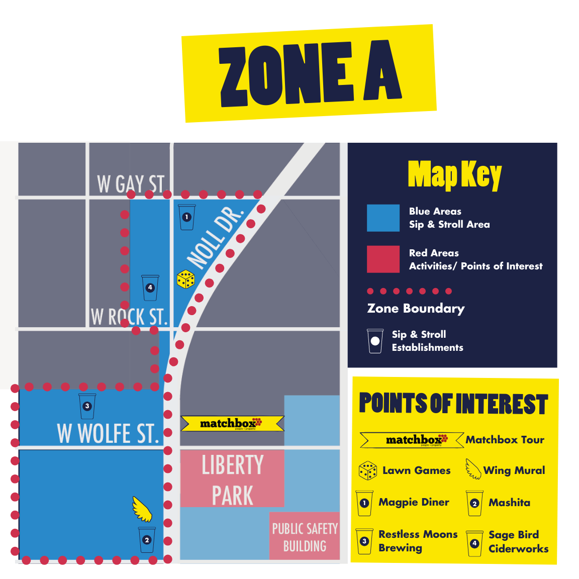 Zone A Map